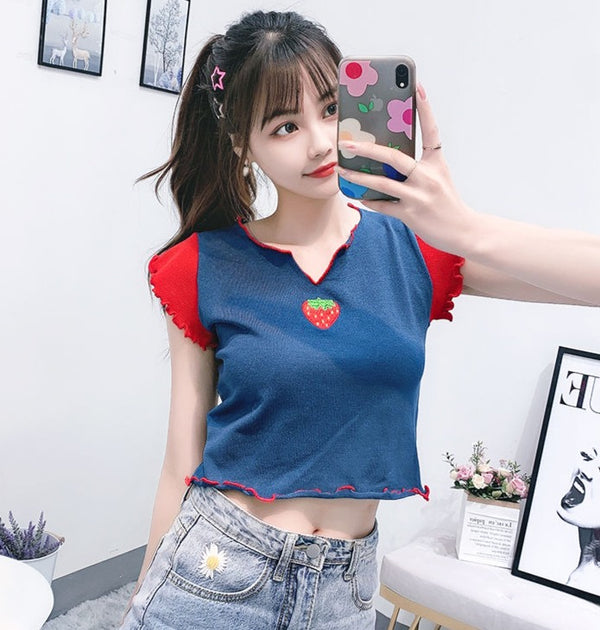 Strawberry Baby Top