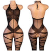 Criss Cross Mesh Bodysuit