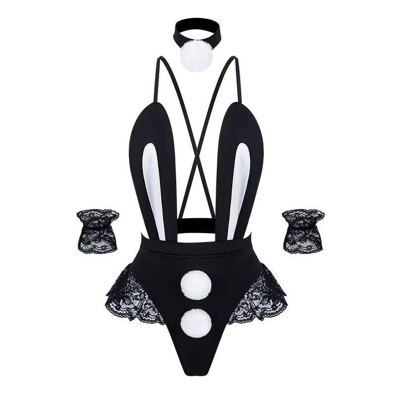 Bunny Ear Babe Bodysuit Cosplay