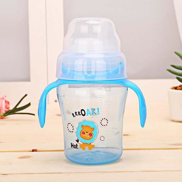 Baby Animal Blue Lion Sippy Cup Juice Water Bottle Drinking Glass ABDL CGL Age Play Adult Baby by DDLG Playground