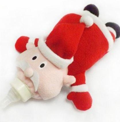 Adult Baby Bottle Holder Santa Clause Stuffed Animal Thermal Bag Buddy ABDL CGL Kink Fetish by DDLG Playground
