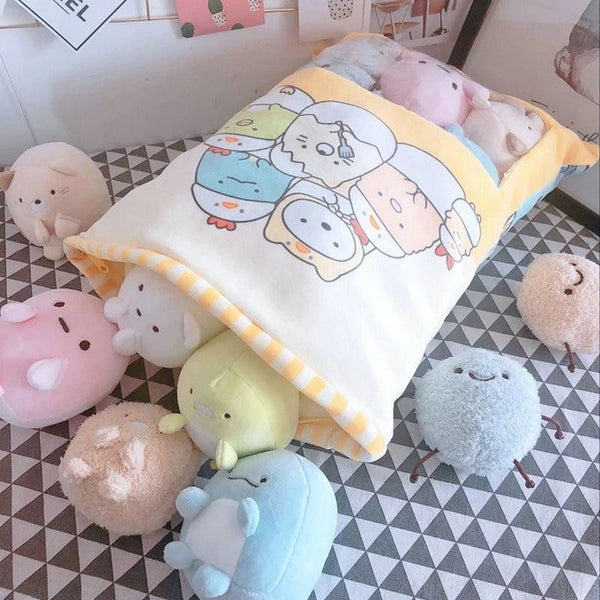 Cherry Abuku Plush - Super Cute Kawaii!! Cute sewing projects, Kawaii  plushies, Felt crafts, cute plushies