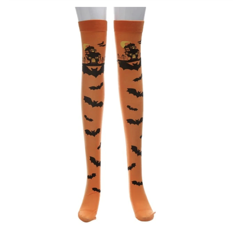Batty Stockings - Orange - socks