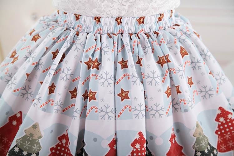 Christmas Lolita Skirt - skirt