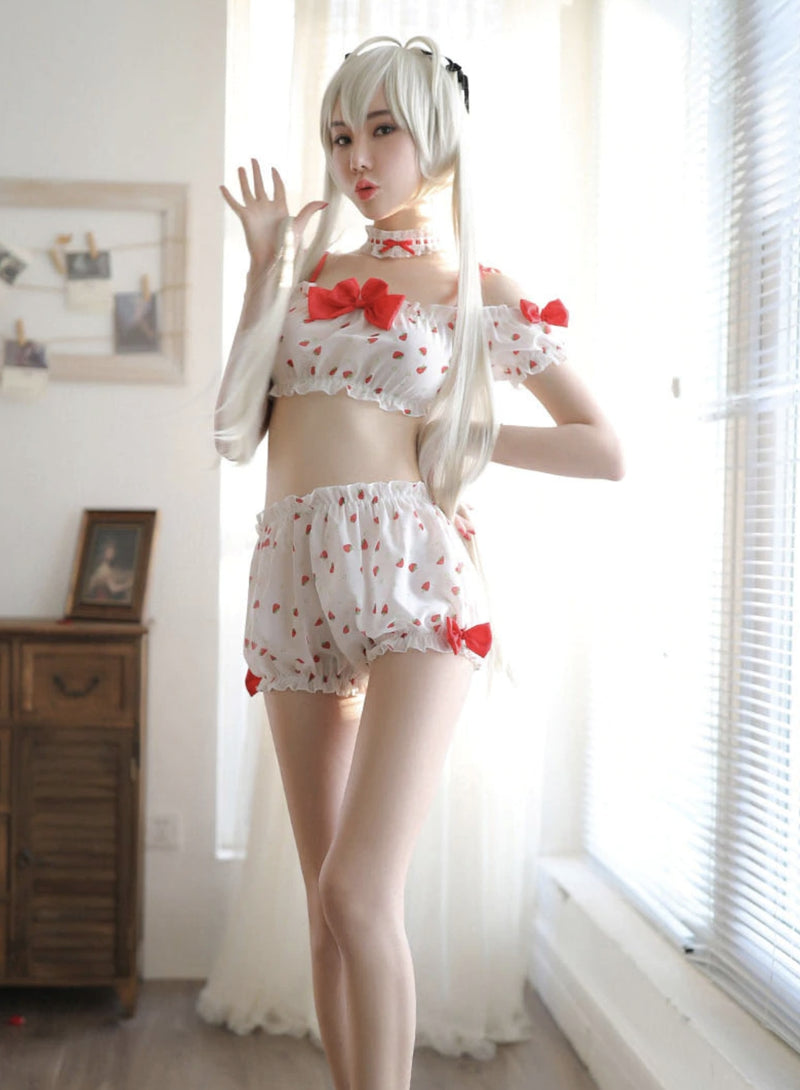Country Strawberry Outfit - lingerie