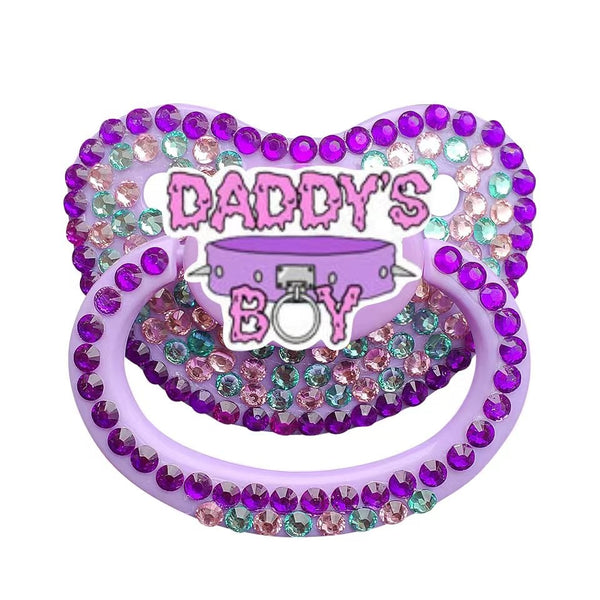 Ddlg Little Girl Baby Pacifier Clip Chain and Adult Baby Pacifier