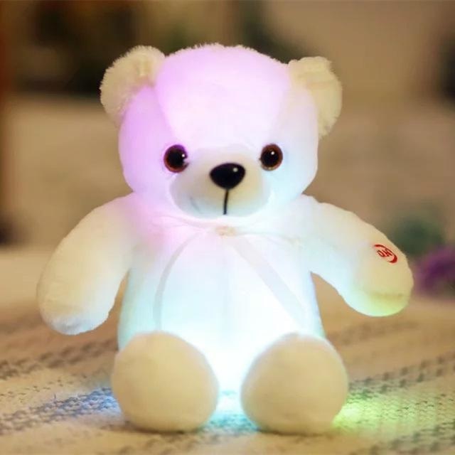 glow in the dark teddy bear plush stuffed animal LED Light Up Night Light Soft Toy Jumbo Plushies Stuffies Nursery Crib Toys ABDL | DDLG Playground