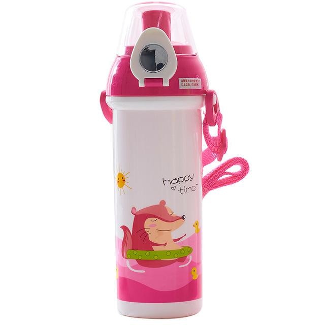 Little Critter Pink Badger Otter Water Bottle Juice Storage Drinking Glass ABDL CGL Age Play Adult Baby by DDLG Playground