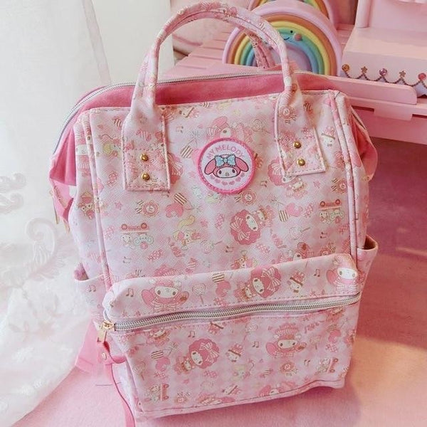 Pink Melody Backpack Rucksack Pink Kawaii Fairy Kei DDLG Playground