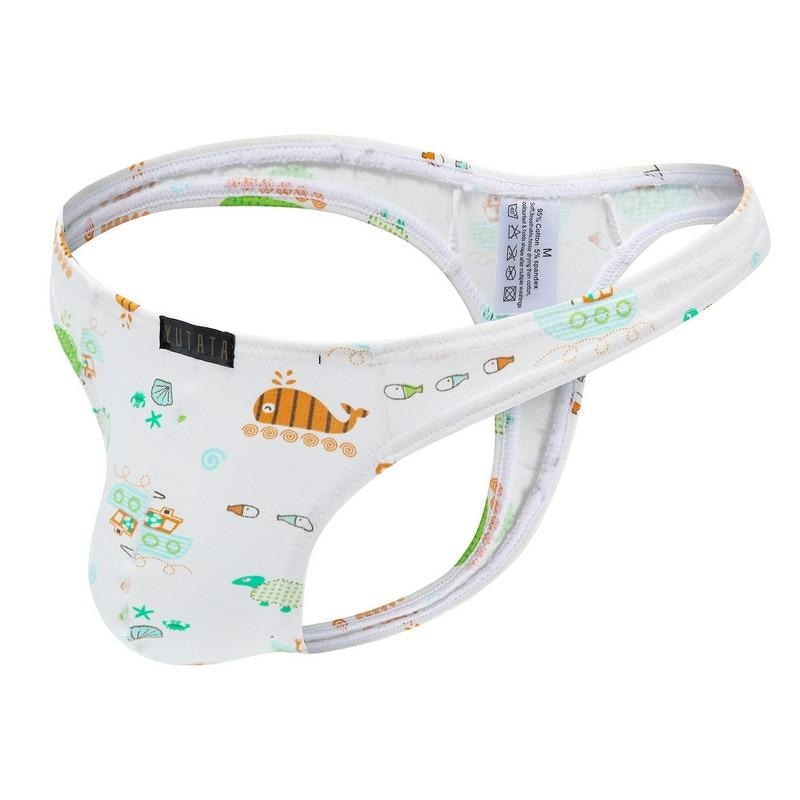 Mens Littlespace Thongs - Whale / S - abdl, adult baby, baby boy, boys, ddlb