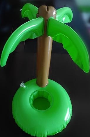 Miniature Bath Floaties - Green Palm Tree - Bath Toy
