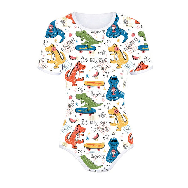 Dino snap romper - Boys one-pieces