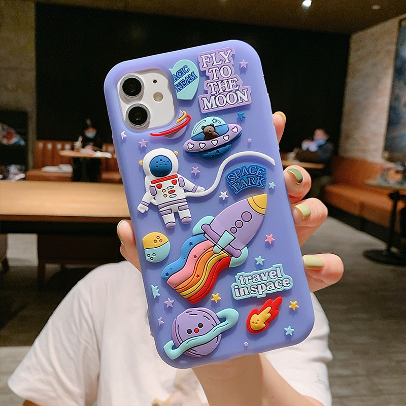 To The Moon iPhone Case