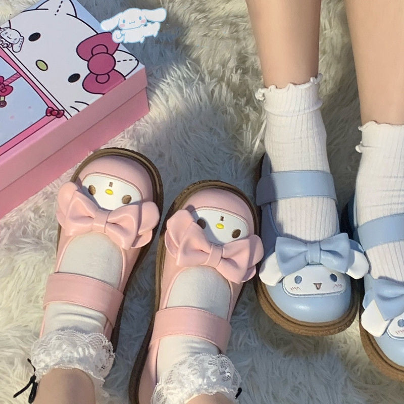 Sanrio Maryjanes - cinnamoroll, flat shoes, footwear, japan anime, japanese anime