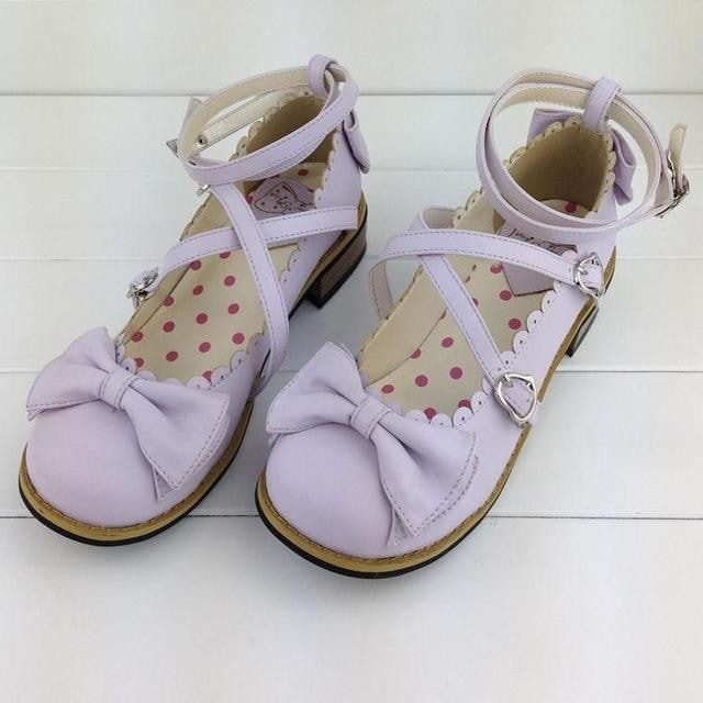 School Girl Flats - Lavender / 9.5 - Shoes