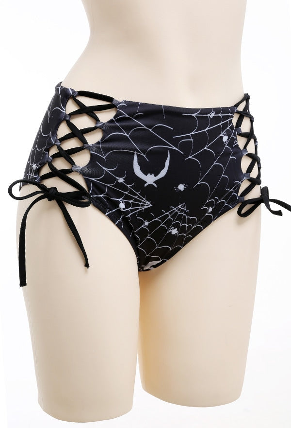 Spider Queen Occult Bikini Set - bikinis, goth fashion, style, gothic, lingerie