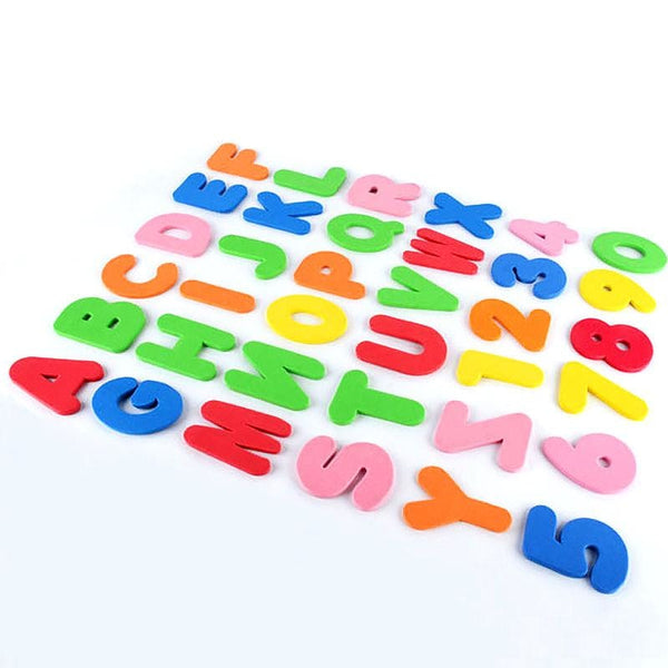 Sticky Bath Alphabet Letters Set Soft Foam CGL ABDL