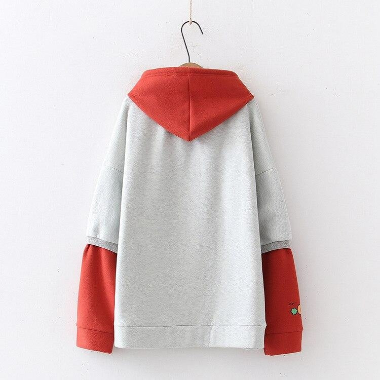 Strawberry Angel Hoodie - sweater
