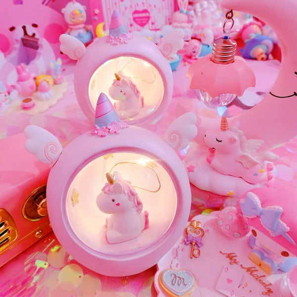 Glow In The Dark Unicorn Plush Toy Fairy Kei Twin Stars