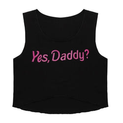 Yes Daddy Tank Top - Black Sleeveless / S - shirt