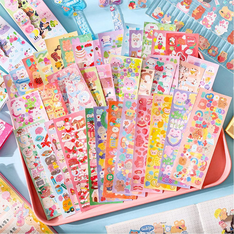 100 Piece Kawaii Sticker Lots