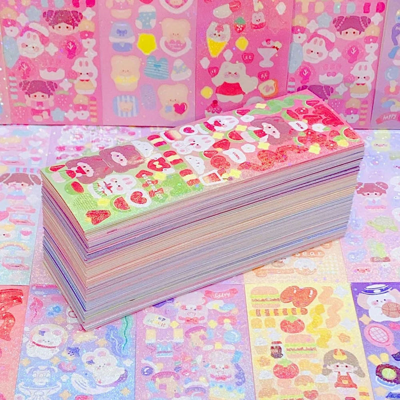100 Piece Kawaii Sticker Lots
