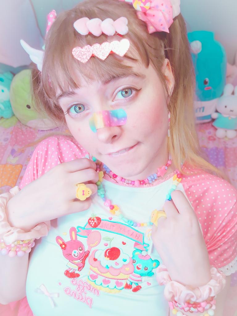 Little Kawaii Friends Crop Top