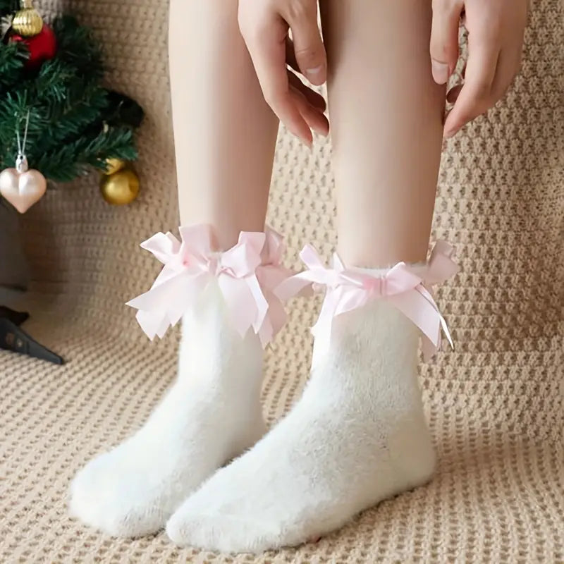 3D Furry Paw Pad Sockies