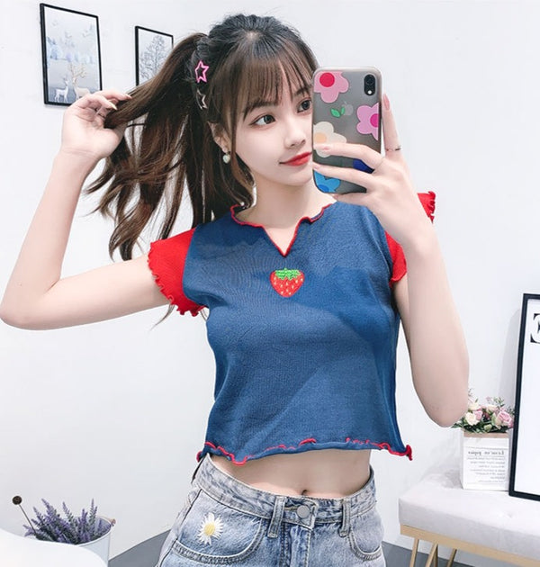 Strawberry Baby Top