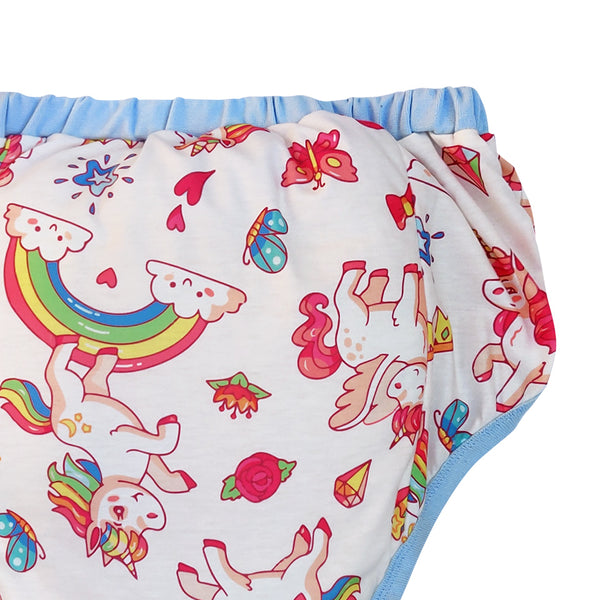 Blue Rainbow Unicron Adult Cloth Diaper – DDLG Playground
