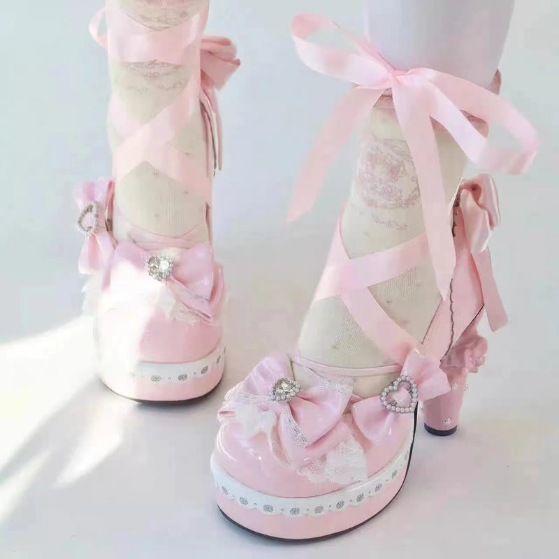 Holiday Babydoll Heels