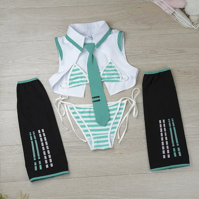 Hatsune Miku Bikini Cosplay Set