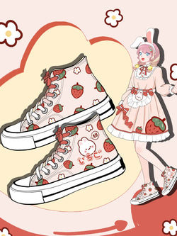 Berry Babe Bunny Sneakers