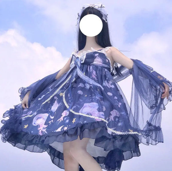 Majestic Jellyfish Lolita Dress