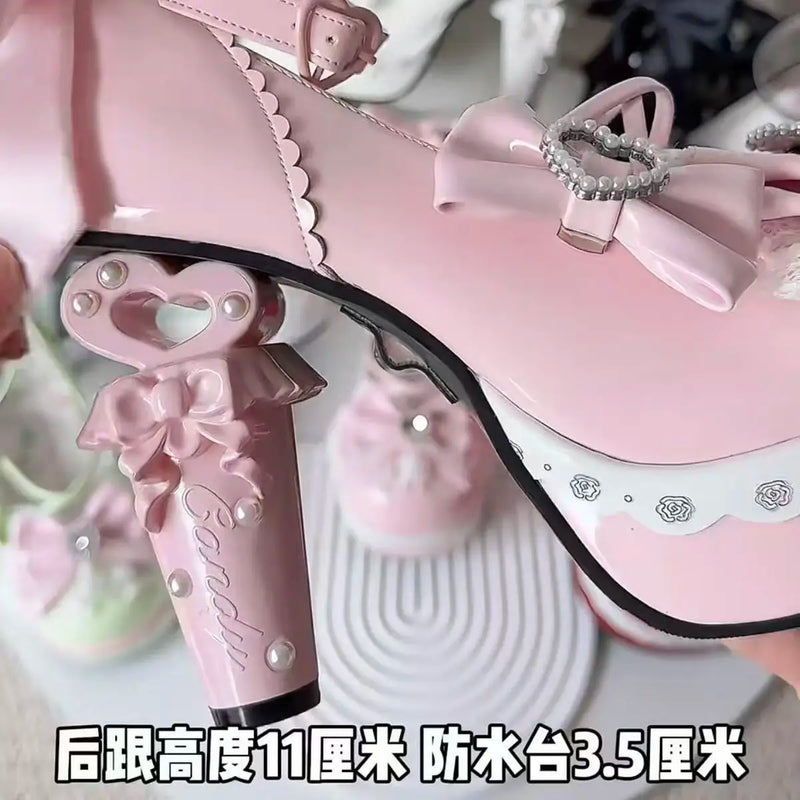 Holiday Babydoll Heels