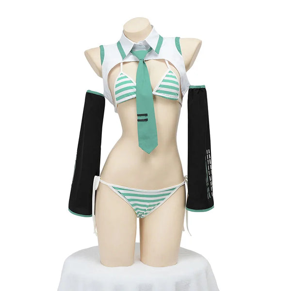 Hatsune Miku Bikini Cosplay Set