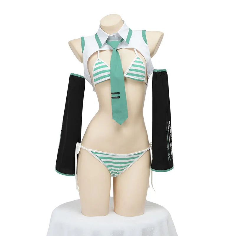 Hatsune Miku Bikini Cosplay Set