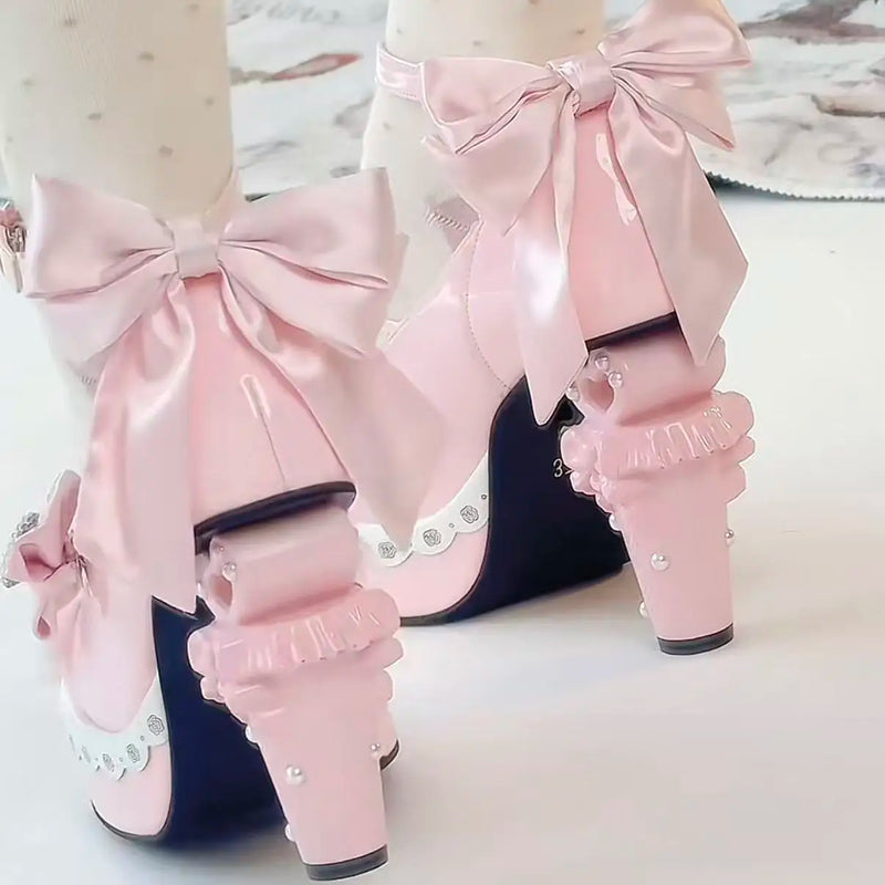 Holiday Babydoll Heels