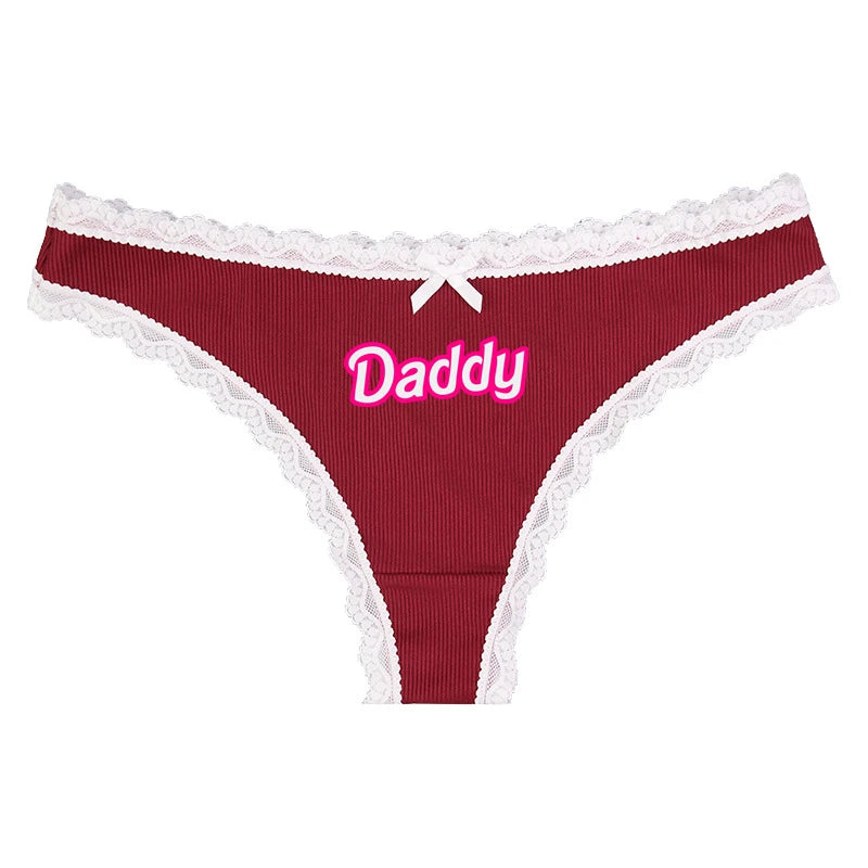 Yes Daddy Sweetheart Panties