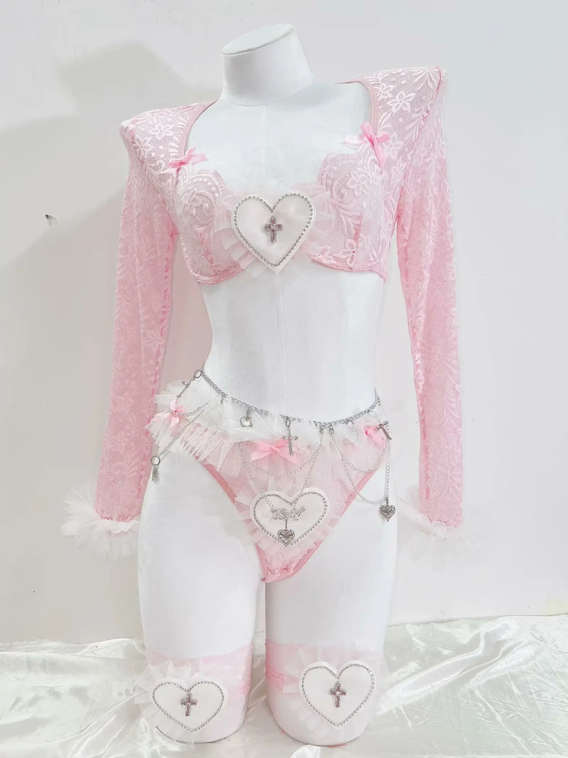 Pink Innocence Lingerie Set Pink Innocence Lingerie Set