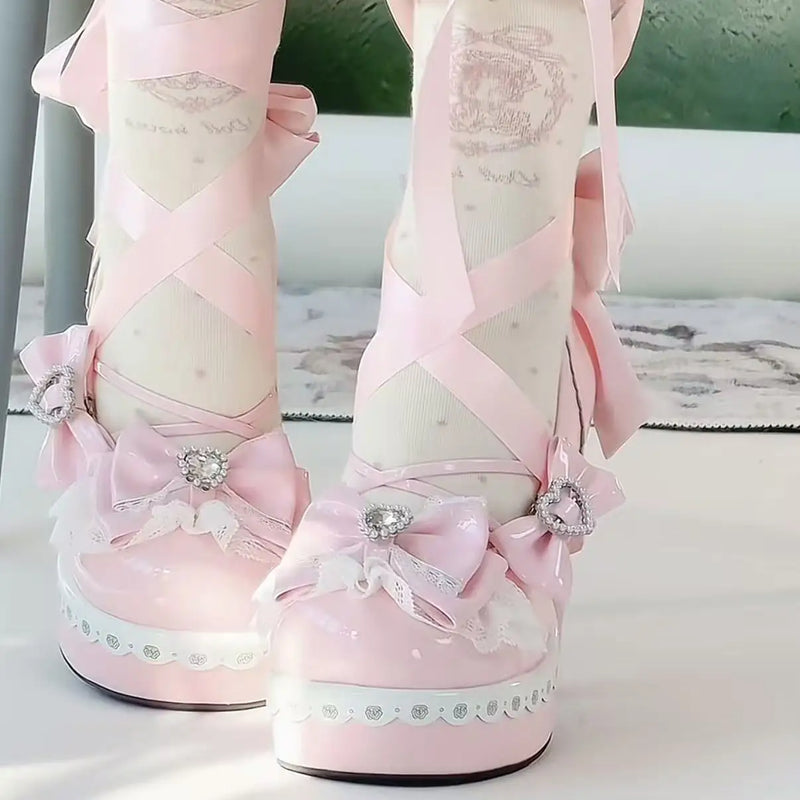 Holiday Babydoll Heels