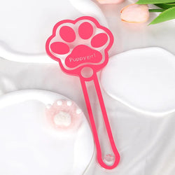 Acrylic Puppy Girl Paw Print Paddle Spank Flogger