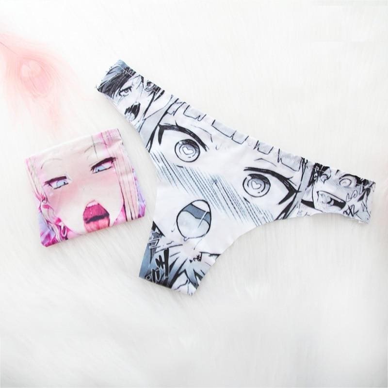 Anime Manga Panties Thong Underwear Undies Cosplay