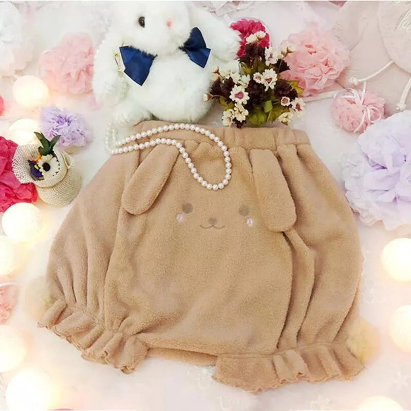 Baby Bun Bloomers - Brown / S - bloomer, bloomer shorts, bloomers, furry, kawaii