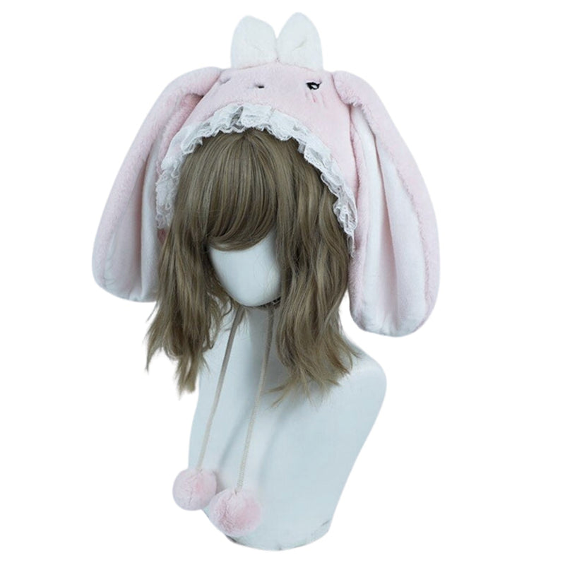 Baby Bun Lolita Bonnet - bunny ear, ears, girls, hat