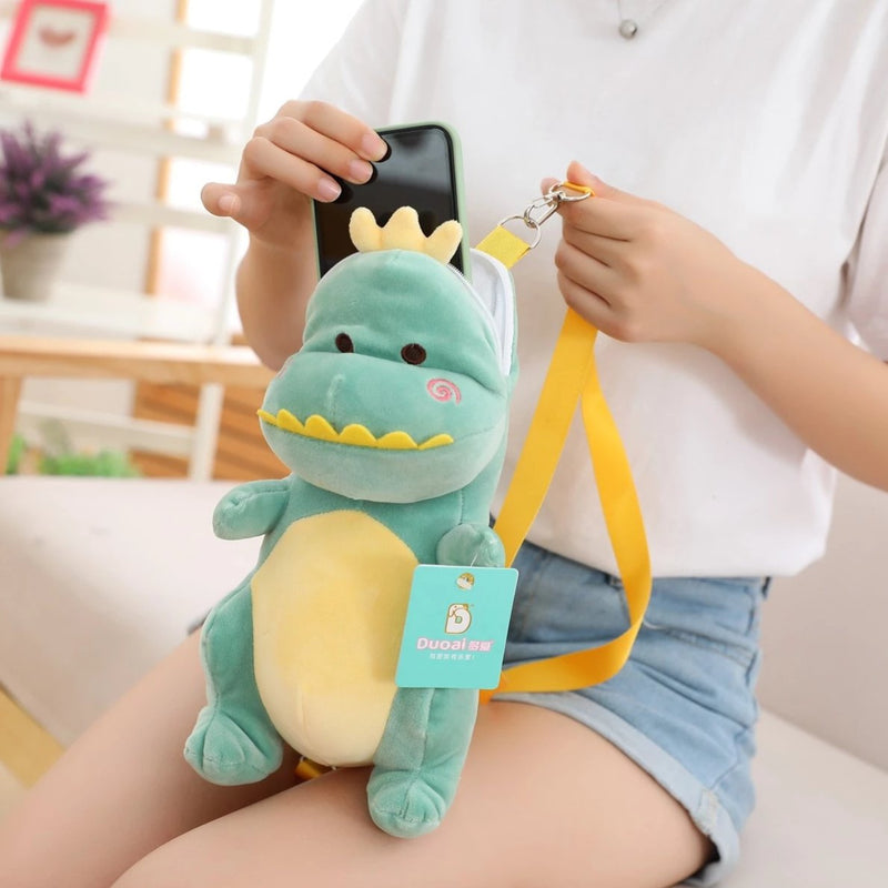 Baby Dino Bag - Green - backpacks, bags, book dinoaur bag, dinos