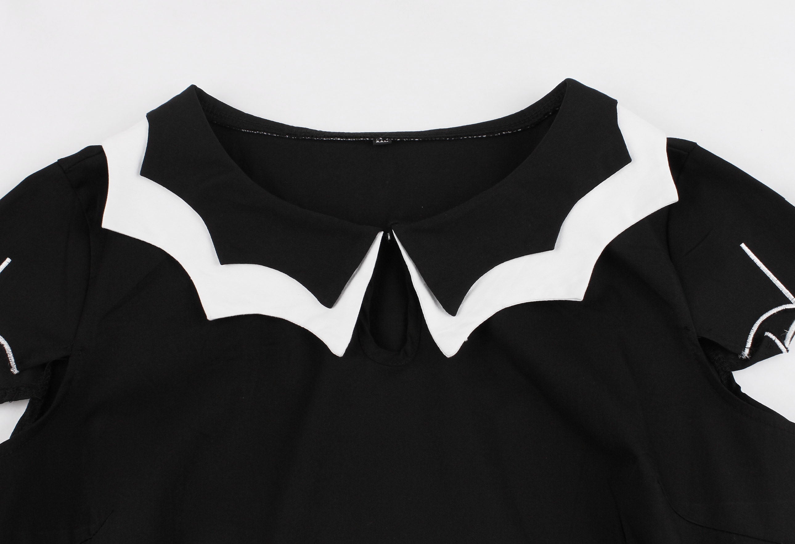 Bat Queen Dress Elegant Black Goth Fashion Halloween Occult Dark – DDLG ...