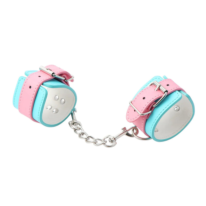 Bubble Gum Bandit Play Set - Anklecuffs - bondage, choker, hand cuff, cuffs, handcuff