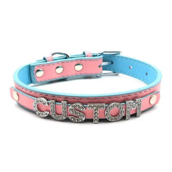 Bubblegum Trans Color Custom Collar - collar, collared, collars, custom, gay pride