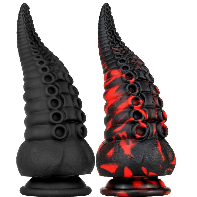 Bumpy Silicone Tentacle Ride - alien, dildo, dildos, rubber, silicone